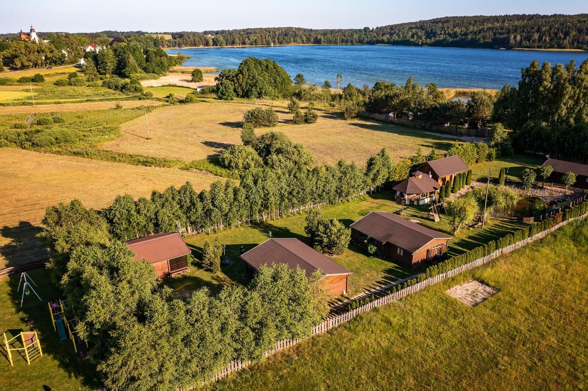 Wielewski Cypel Domki letniskowe na Kaszubach Wiele Exterior foto